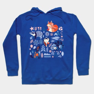 Scandinavian animals Hoodie